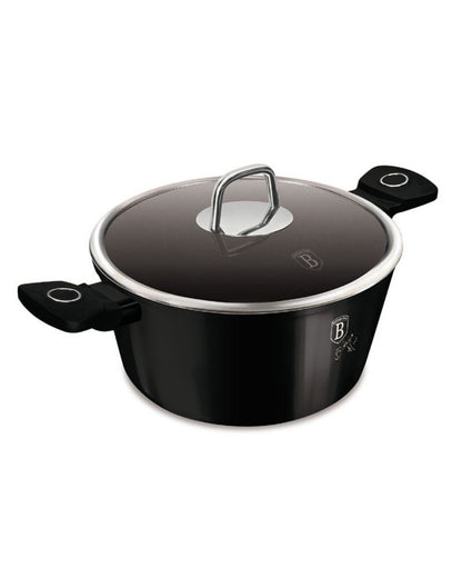 Berlinger Haus, Black Vantage 24Cm Casserole With Lid B/6