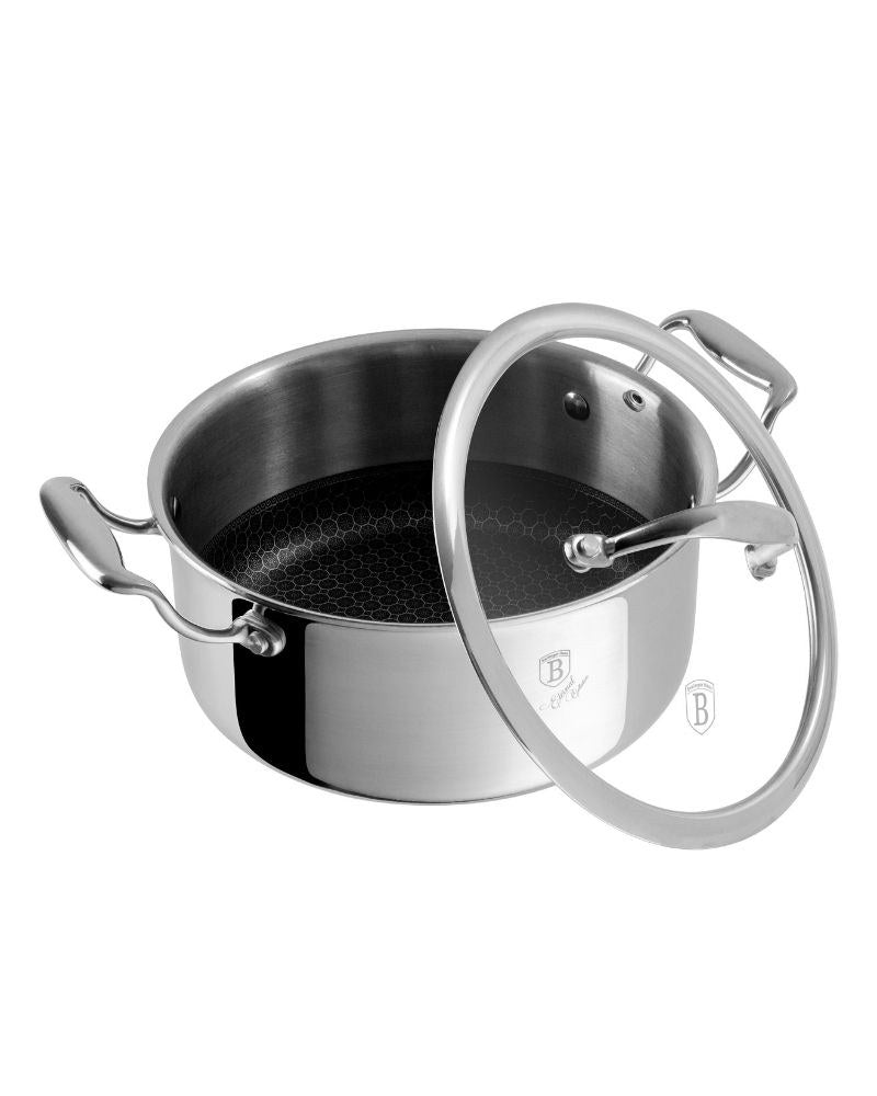 Berlinger Haus, Casserole With Lid, 20 Cm, Eternal Collection
