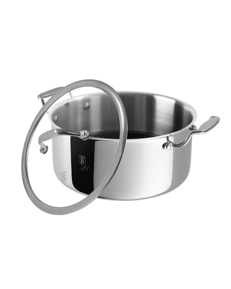 Berlinger Haus, Casserole With Lid, 24 Cm, Eternal Collection