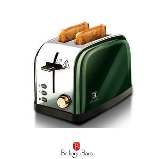 Berlinger Haus, 2 Slices Toaster, Emerald Collection