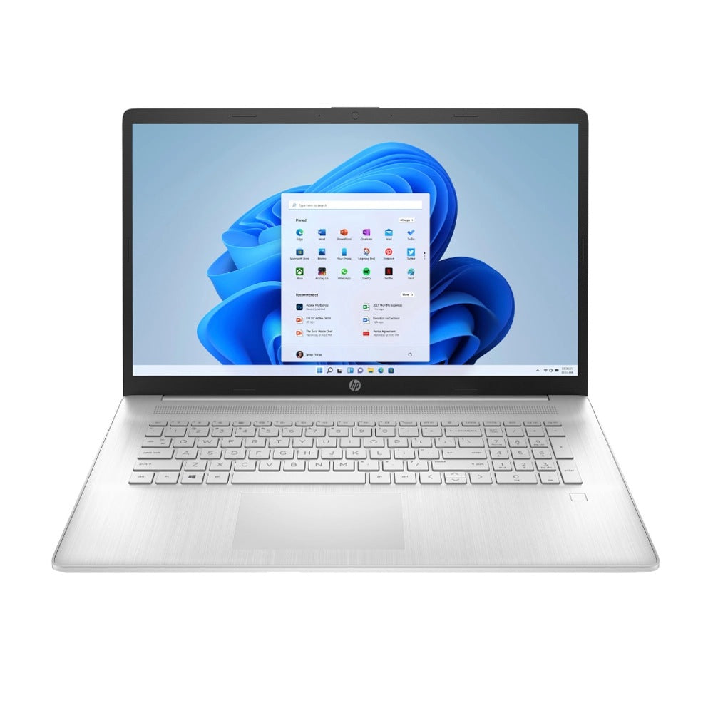 HP, 17T-Cn300, Intel Core I5-1334U, 512Gb Ssd, 12Gb Ddr4, 17.3 Inch, 1600 X 900, Integrated Intel Graphics, W11H, Silver, 1 Year Warranty