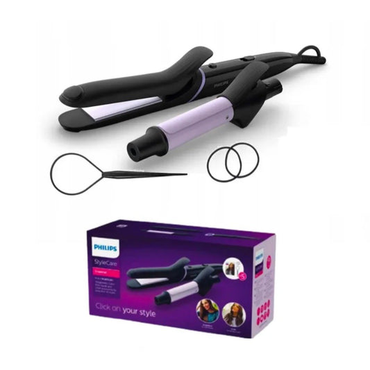 Philips, Multicare Hair Straightener And Curler + 5 Accessories