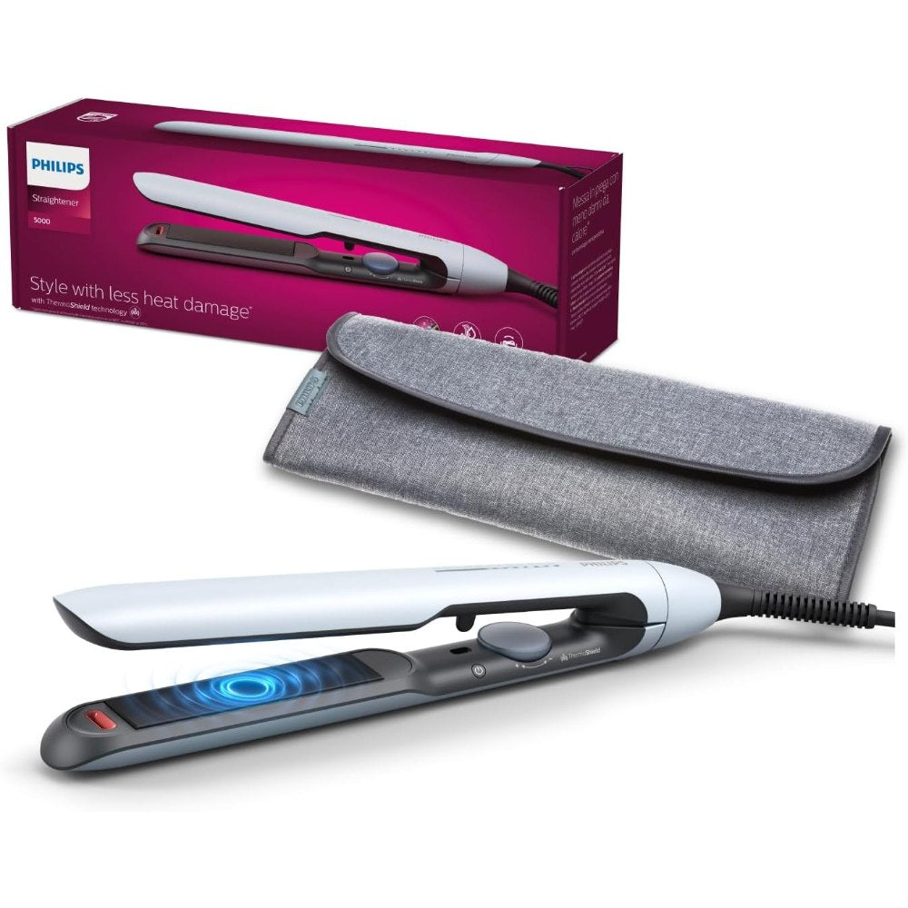 Philips, 5000 Series Hair Straightener with ThermoShield Technology BHS520/00