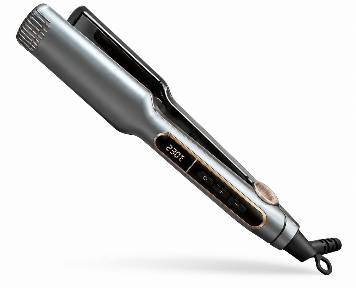 La Perla Tech digital hair straightener - titanium series