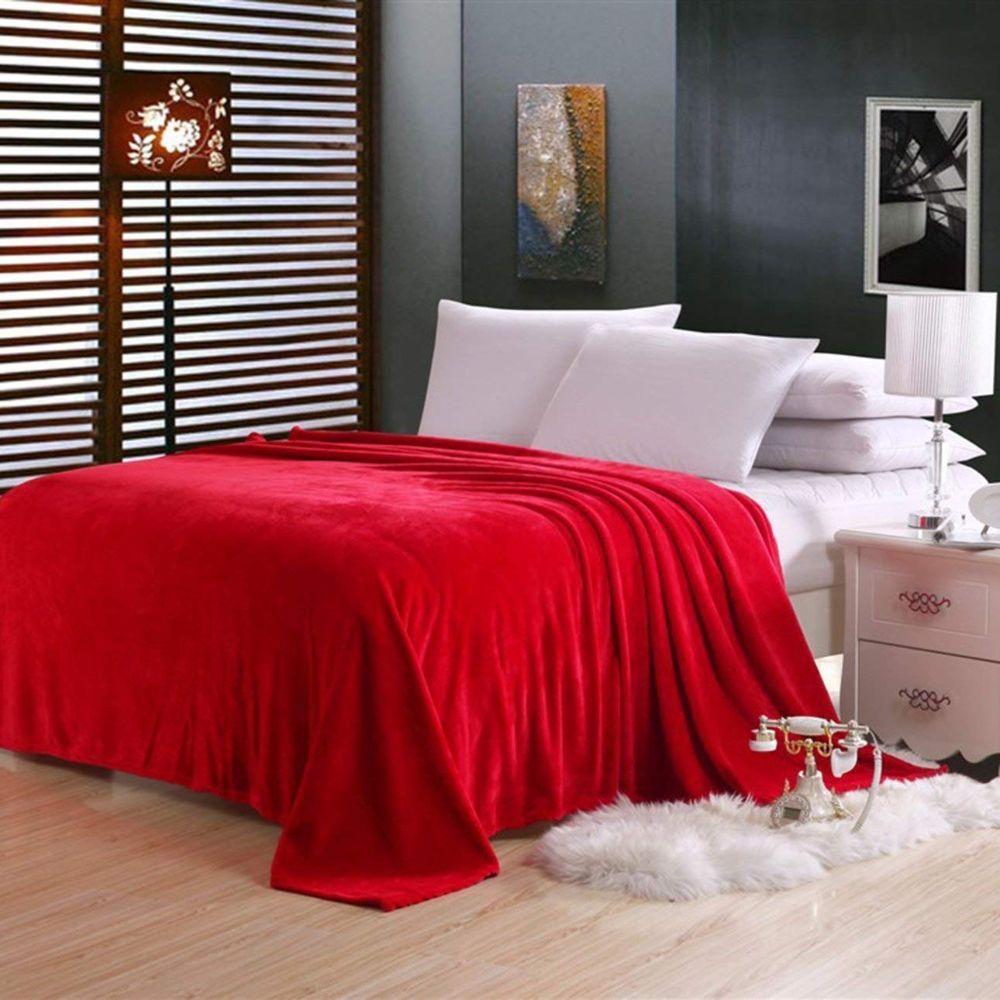Cool Gift, 200x230 cm, High Quality Fleece Blanket, Available in Different Colors