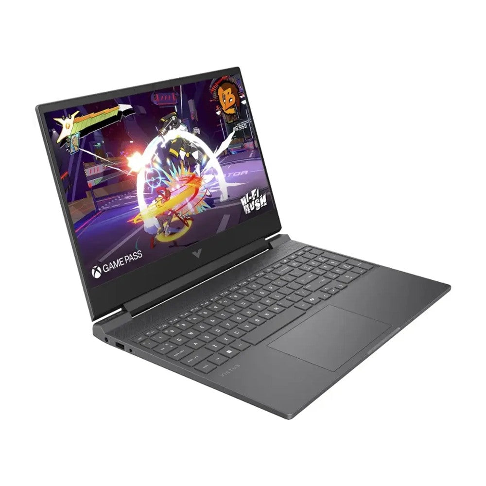 HP, Victus Gaming Laptop, Amd Ryzen 7 7445Hs, 512Gb Ssd, 16Gb Ddr5, 15.6 Inch, 1920X1080, Nvidia Geforce Rtx 4050 6Gb, W11H, Silver, 1 Year Warranty