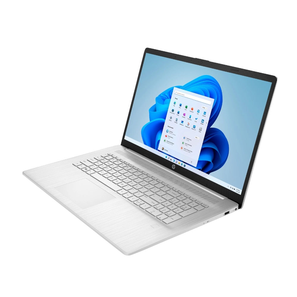 HP, 17T-Cn300, Intel Core I5-1334U, 256Gb Ssd, 8Gb Ddr4, 17.3 Inch Touch, 1366X768, Intel Iris Xe Graphics, Silver, W11H, 1 Year Warranty