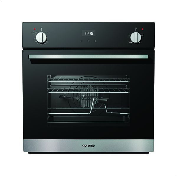 Gorenje, Oven 60 Cm Diamond Design Glass Black