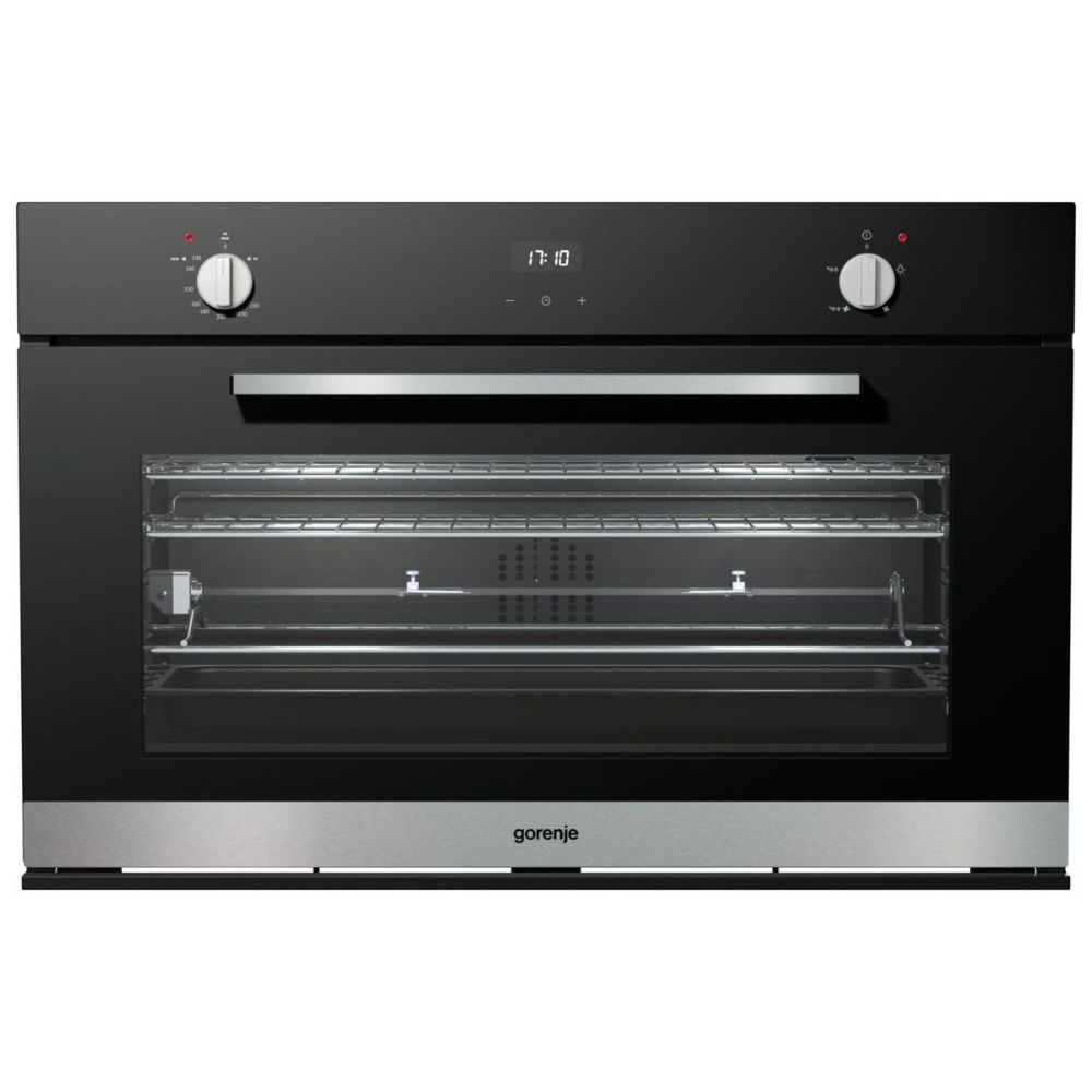 Gorenje, Oven 90Cm Gas Gas Diamond F9Xl Design Black