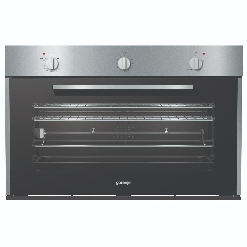 Gorenje, Oven 90Cm Gas Gas . Band F9Xl Design - Stainless Ste