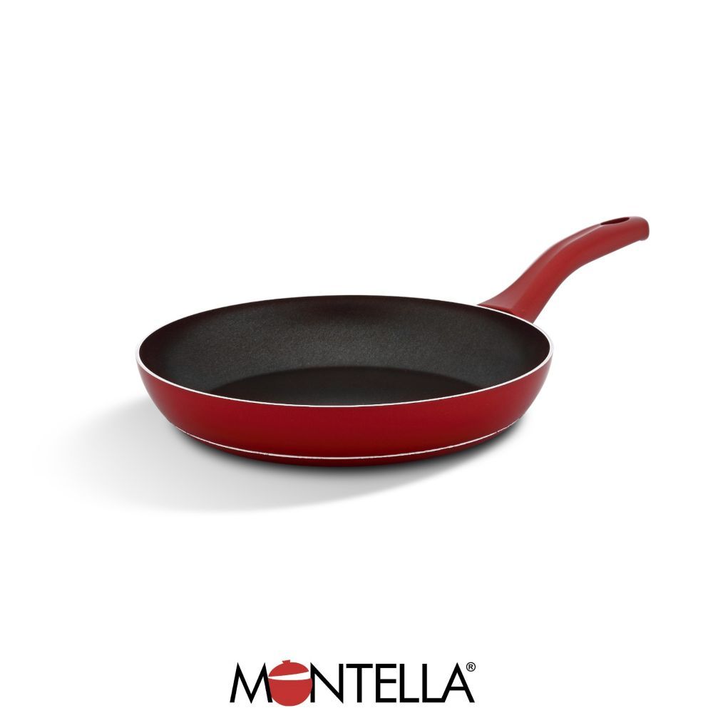 Montella, Prime 26 Cm Nonstick Frypan Red 2.5Mm