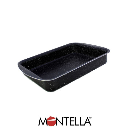 Montella, Vivo Granit 19X25 Cm Rectangular Tray Black