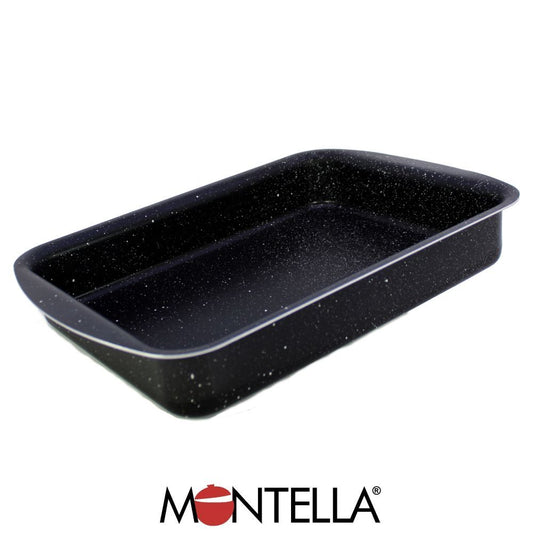 Montella, Vivo Granit 25X35 Cm Rectangular Tray Black