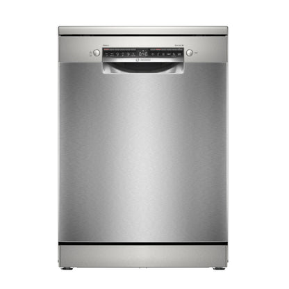 Bosch Dishwasher Series 4, Freestanding LED, 6 Programs - [Stainless Steel], BOS-SMS4IMI62Q