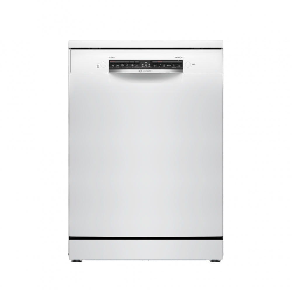 Bosch Dishwasher Series 4, Freestanding LED, 6 Programs [White], BOS-SMS4IMW62Q