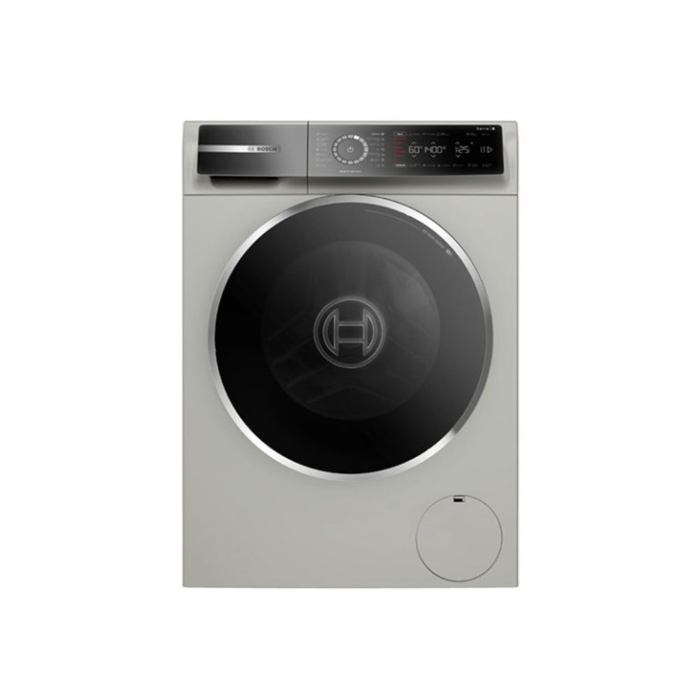 Bosch Washer 8th Series 9Kg, Front Load 1400RPM [Inox], BOS-WGB2440XME