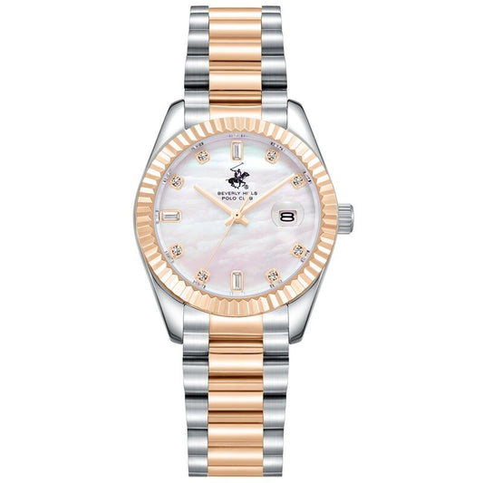 BEVERLY HILLS POLO CLUB silver:rose-gold | WT000498
