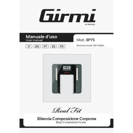 Girmi BD75 Smart Body Composition Scale
