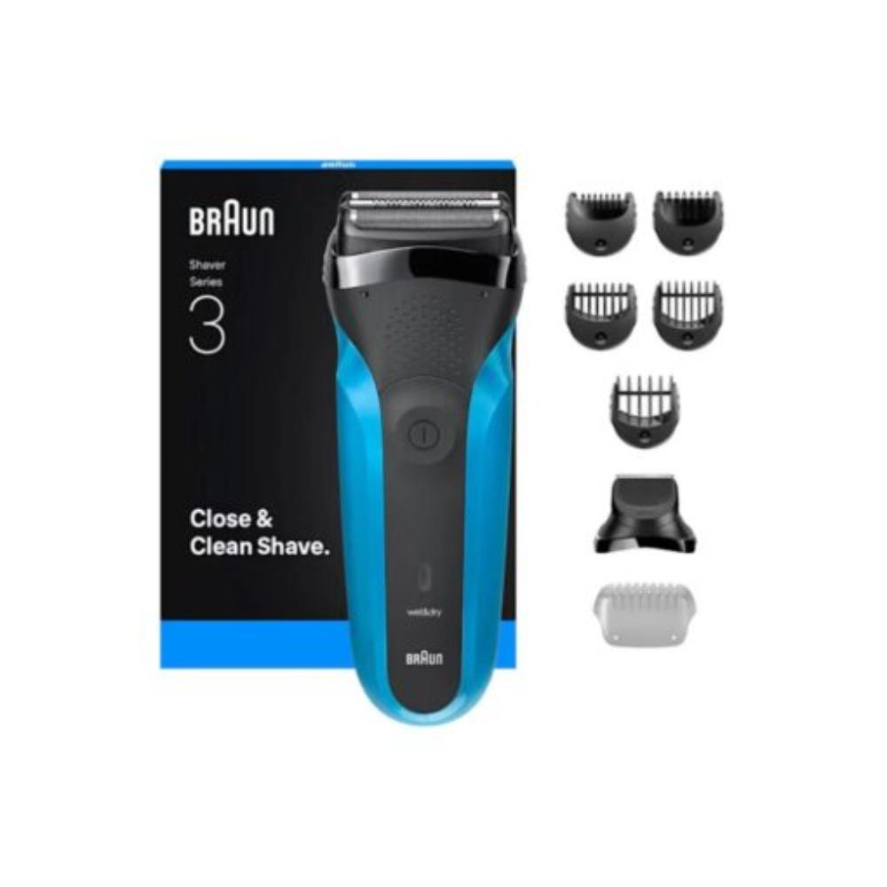 Braun, Black & Blue Electric Shaver Series, BRA-310BT