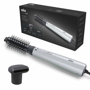 Braun Airbrush 700W, 2 Attachments, 40mm Brush, BRA-AS221E