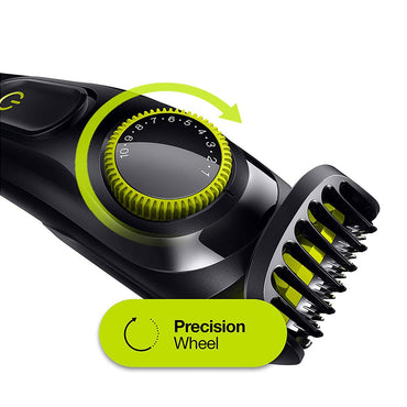 Braun Beard Trimmer with Precision Dial and 1 Comb, BRA-BT3221