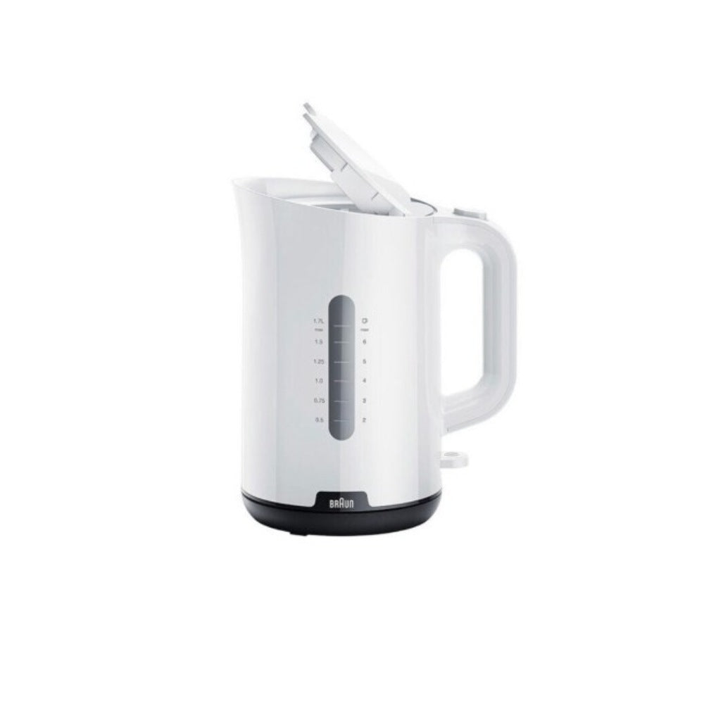 Braun, Kettle 1.7L, 3000W, White Plastic, BRA-WK1110WH