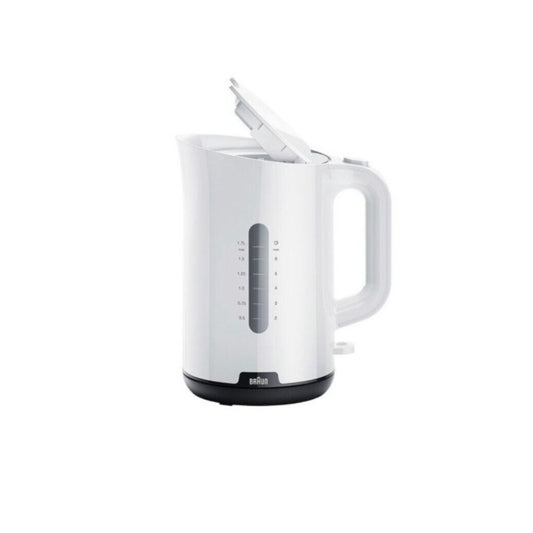 Braun, Kettle 1.7L, 3000W, White Plastic, BRA-WK1110WH