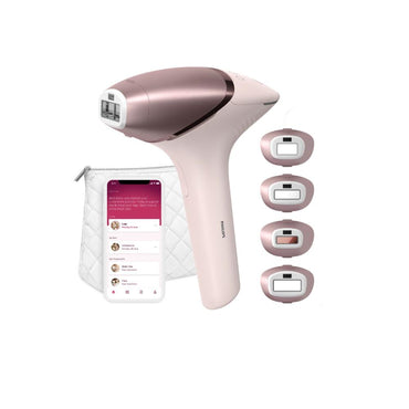 Philips, IPL, Cordless & Corded, Body & Face, Up To 450,000 Lamp Flashes, SmartSkin Sensor (5 settings), (Body, Face, Bikini, & Underarms Attachments), Integrated UV Filter [Extra Long Cord], BRI958