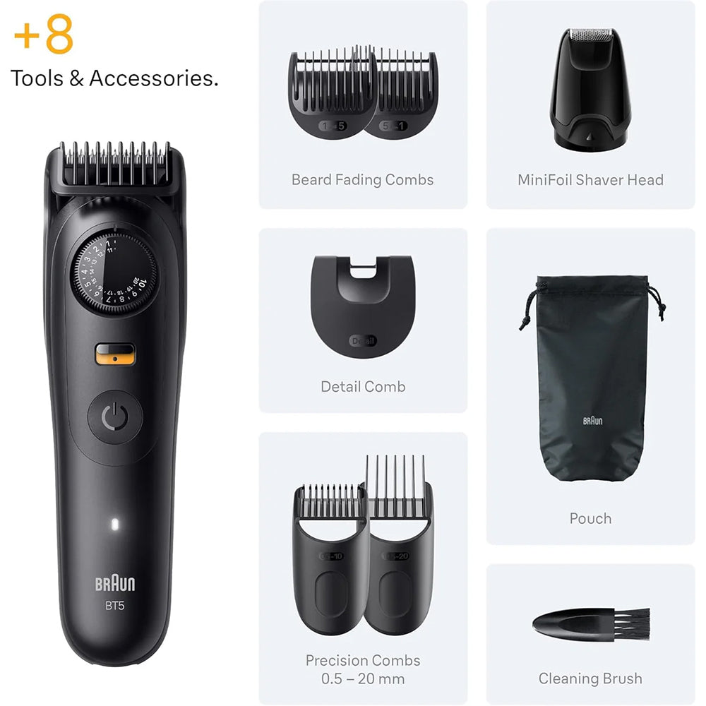 Braun Beard Trimmer ? Series 5, 100% Waterproof, BT5560