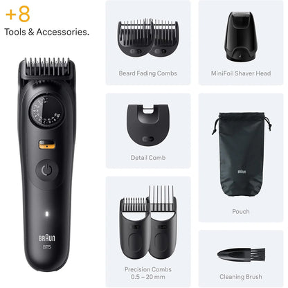 Braun Beard Trimmer ? Series 5, 100% Waterproof, BT5560