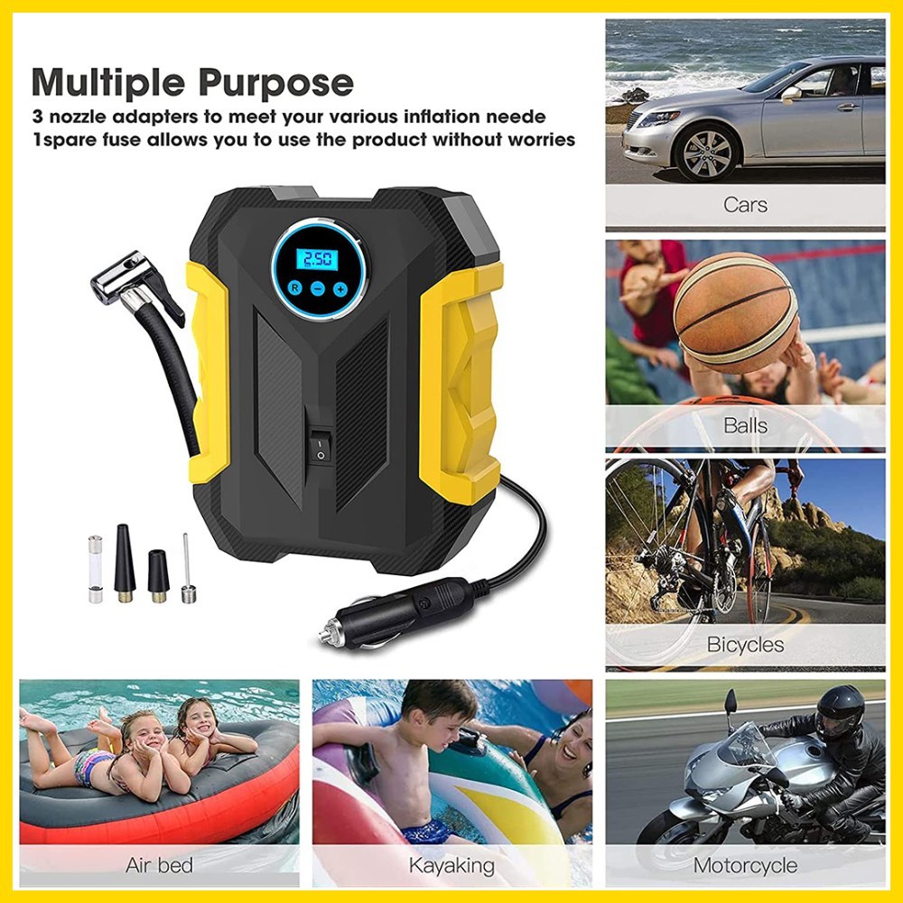 Carsun Digital Air Pump Compressor / Tire Inflator