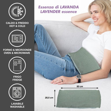 Beper Thermal Pillow [Heating Pad] With Cherry Pits And Lavender Scent, C302AAC003