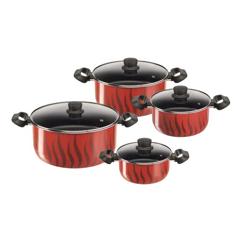 Tefal, Tempo Flame Cookware Stewpots Set