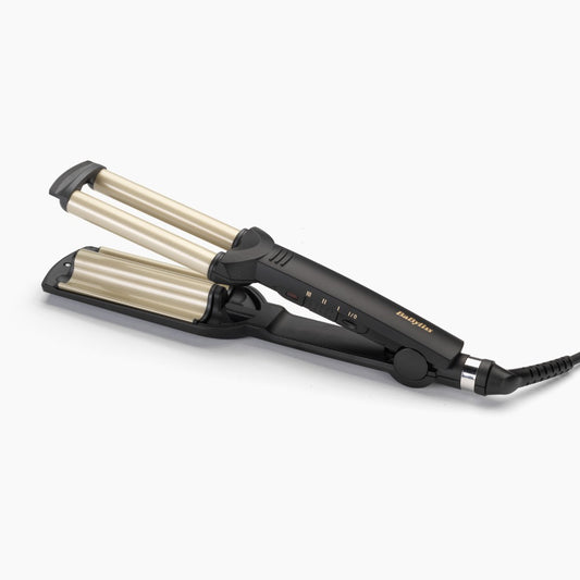 Babyliss, C260E Triple Barrel Waver, Double Styline Effect For Fast Natural Waves