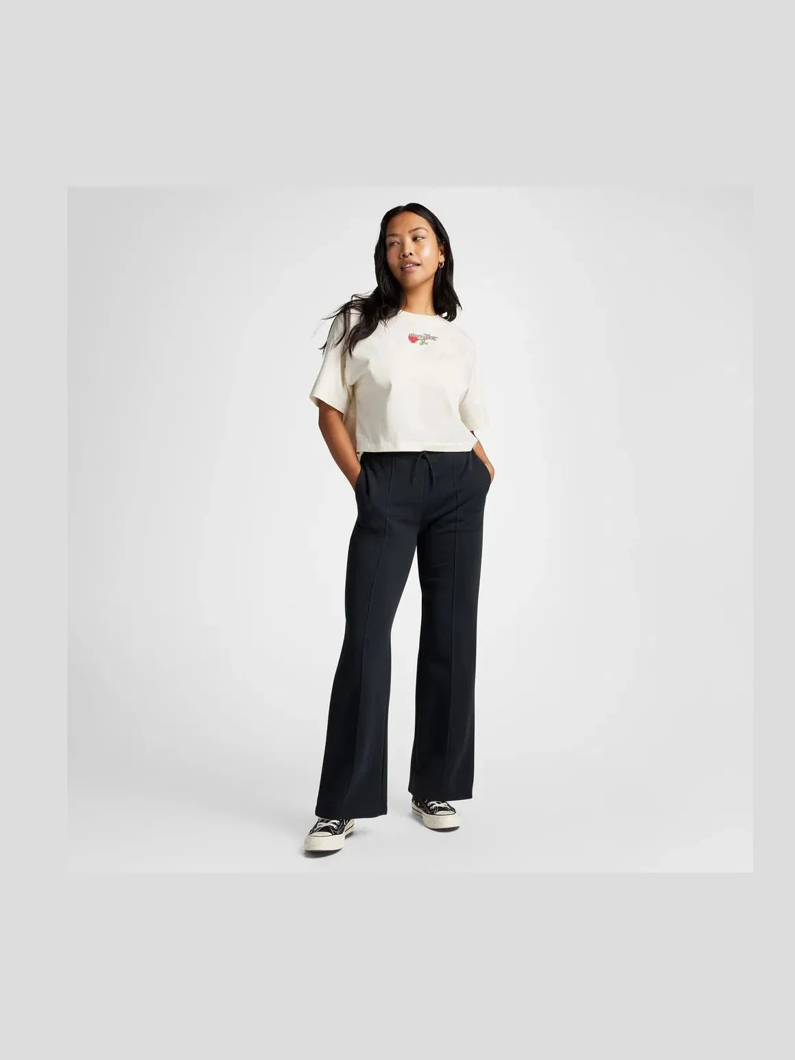 CONVERSE STAR CHEVRON OPEN HEM PANT