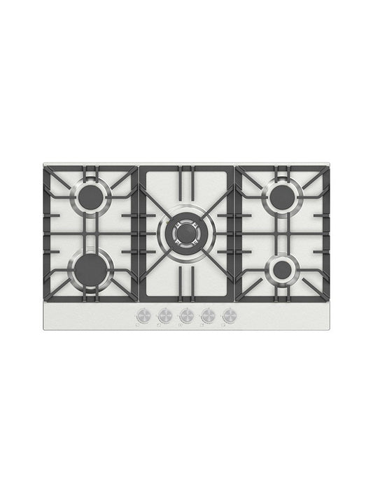 Campomatic, Built-In Flat Xl Hob 90Cm, 4G+ 1 Tb, Xl Cast Iron, Ignition, Front Knobs, , Full Safety Cut-Outs 84X49Cm