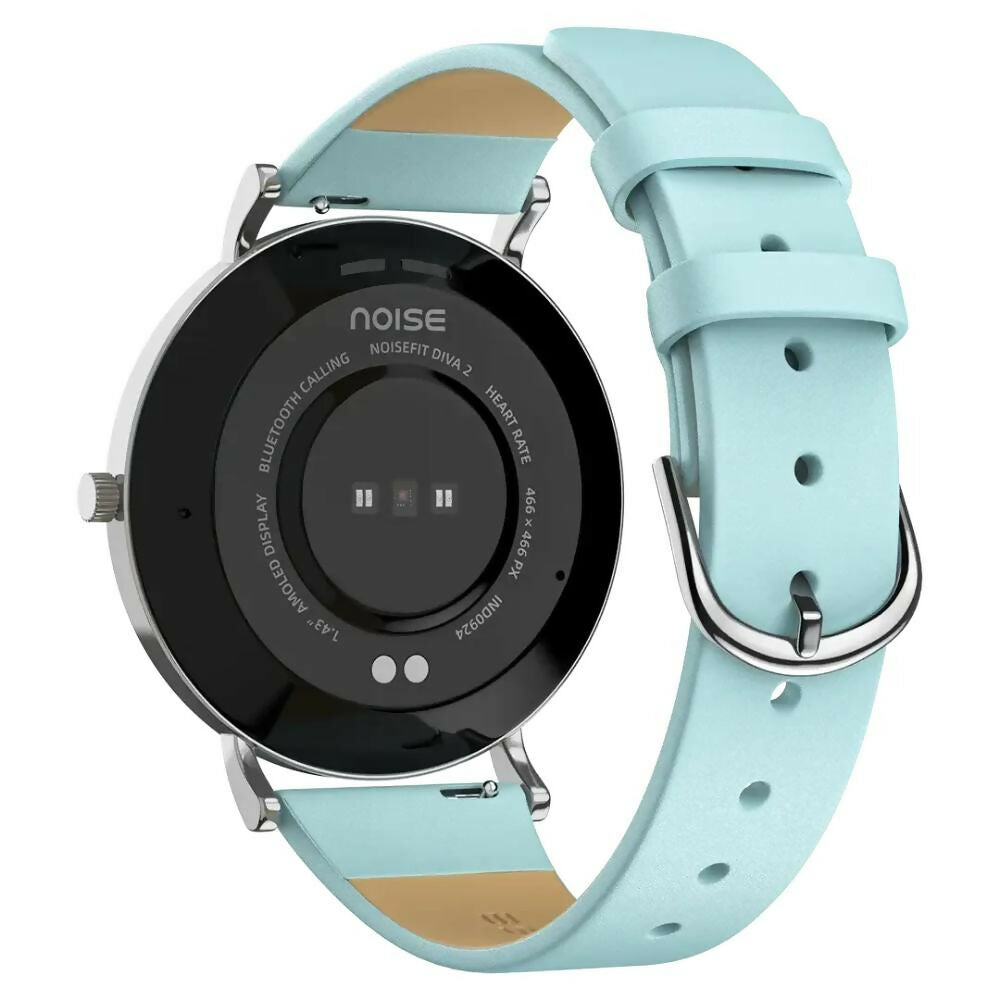Noise Smart Watch Diva 2 - 20MM Strap [Silver Blue], NOISE-DIVA2BL