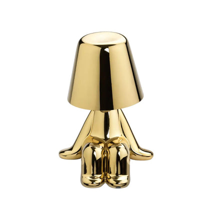Thinker Gold LED Table Lamp with Touch Control, 3 Light Modes, SK1951427C