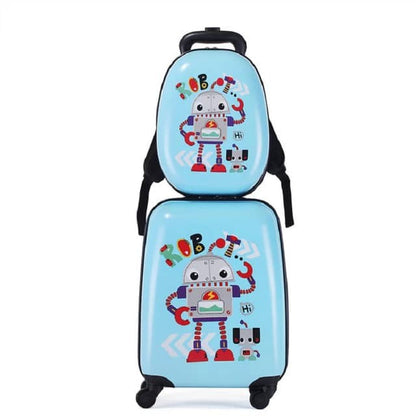 CabinMax, kids Luggage with Spinner Wheels, 2-Piece Set (Backpack and Carry-on), Kids Travel Bags, Kids Suitcase, Available in Different Models
