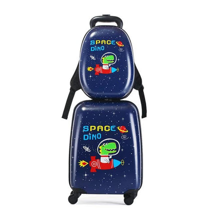 CabinMax, kids Luggage with Spinner Wheels, 2-Piece Set (Backpack and Carry-on), Kids Travel Bags, Kids Suitcase, Available in Different Models