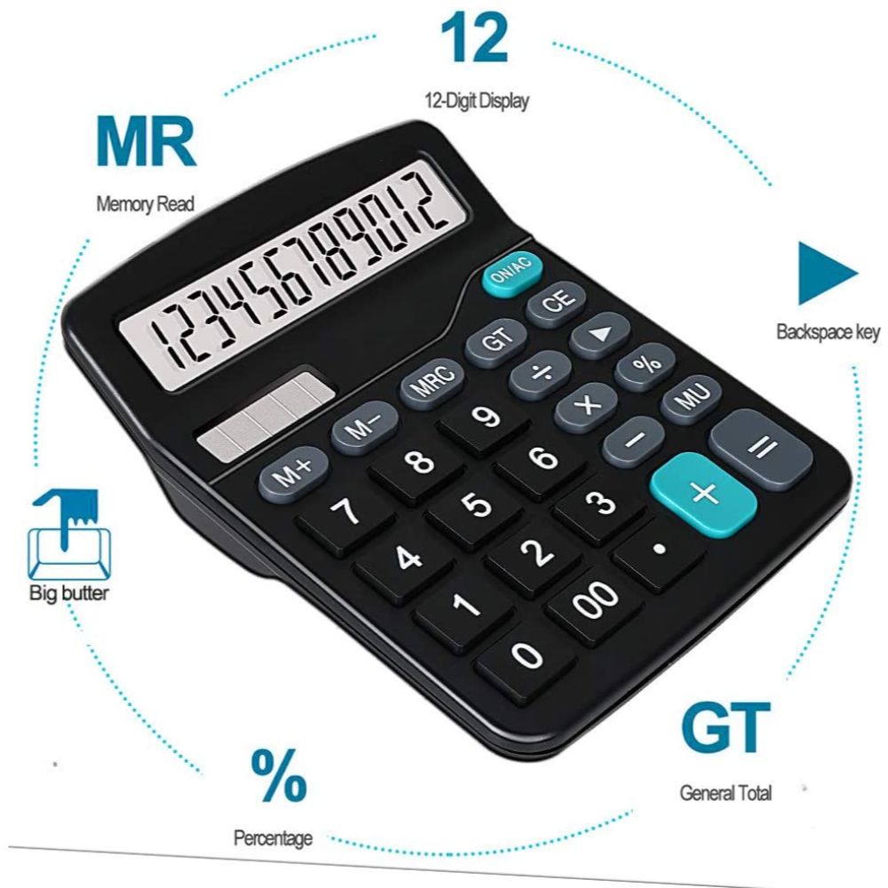 KK, 12- Digits Electronic Calculator