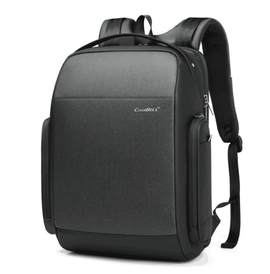 Coolbell, Travel Backpack, Business Laptop Backpack, Water Resistant, College Student Book Bag With Usb Charging Port