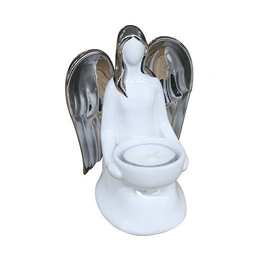 Itemz, Candle Holder Kneeling Angel, Available in Different Sizes