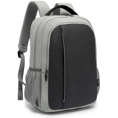 CoolBell, Travel Backpack, Business Laptop Backpack, Water Resistant, College Student Book Bag With Usb Charging Port, Grey
