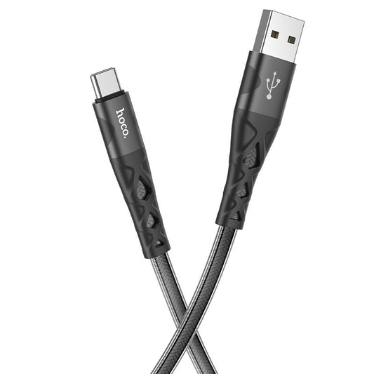 Hoco, U105 Treasure Jelly Braided Cable Type-C, Available In Different Colors