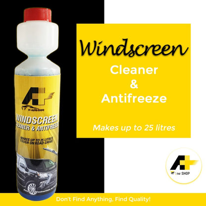 Windshield Washer Concentrate, Cleaner & Antifreeze, 250ml