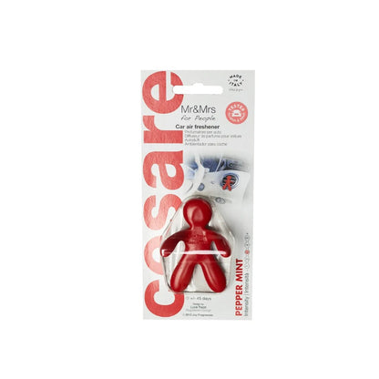 Mr&Mrs Fragrance, Car Air Freshener Cesare , Red Peppermint