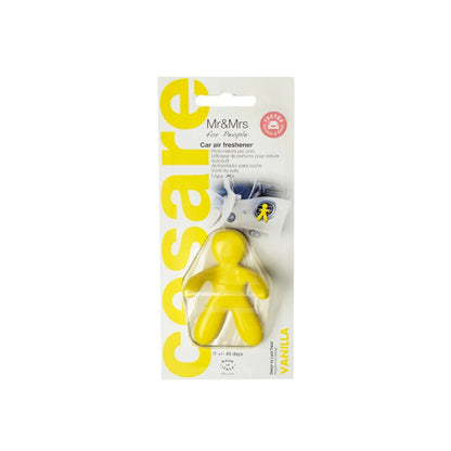 Mr&Mrs Fragrance, Car Air Freshener Big Joy , Yellow Vanilla