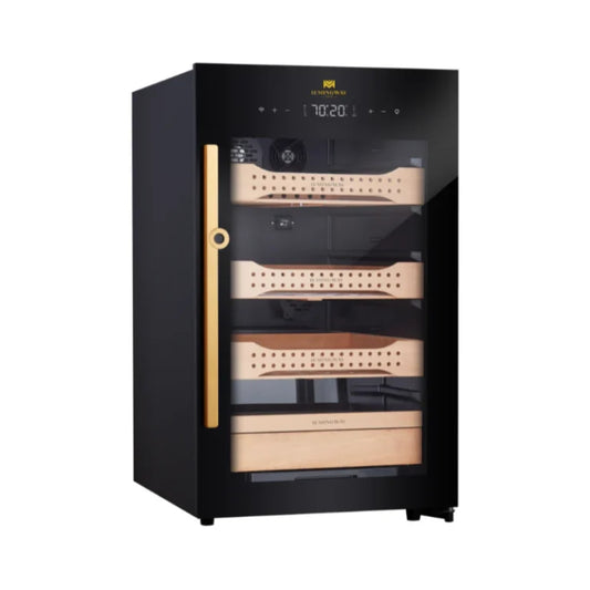 Hemingway, Electric Cigar Humidor with Spanish Cedar Wood Storage 650 Cigars, CH120A