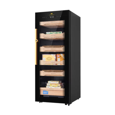 Hemingway, Electric Cigar Humidor with Cedar Wood Storage up to 900-1200 Cigars, CH200A
